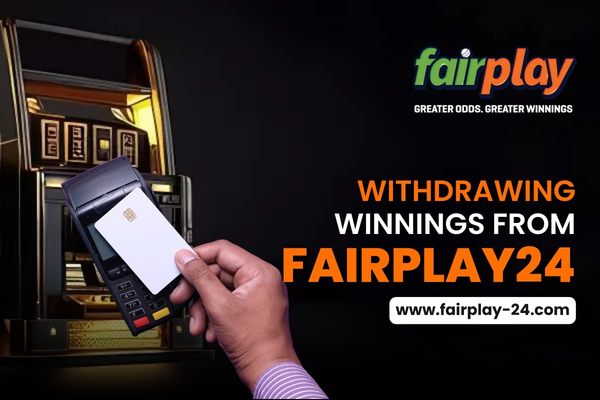 User withdrawing winnings securely from fairplay555_online platform